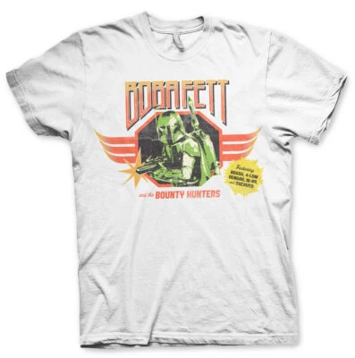 Star Wars Boba Fett Hunter T-Shirt polyester officially licensed - Imagen 1 de 2