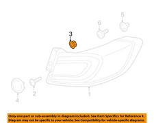 FORD OEM 06-23 Edge Rear Lamps Tail Lamps-Tail Lamp Nut W708319S300