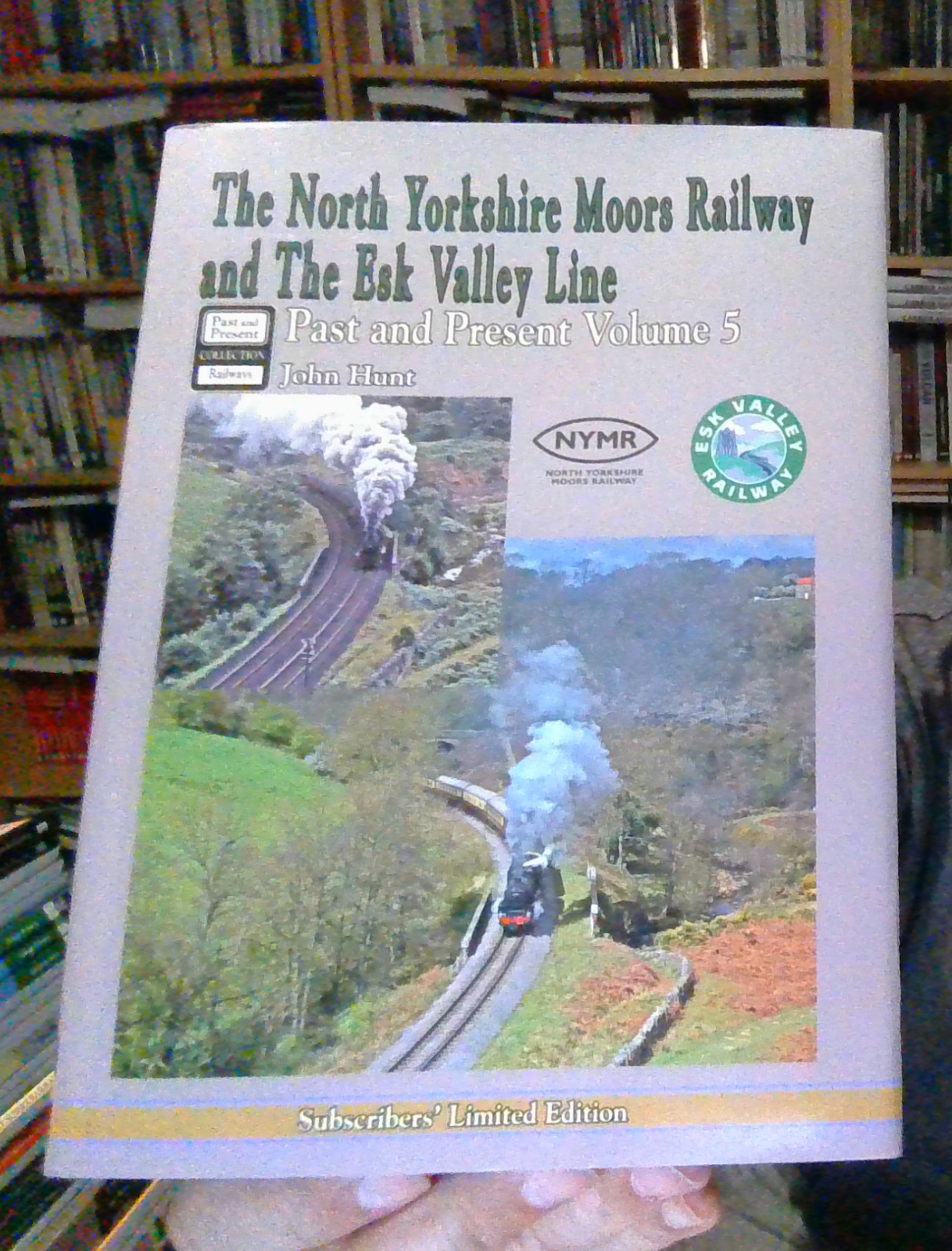 The North Yorkshire Moors Railway Past & Present (Volume 5) - 9781858953014 NEW