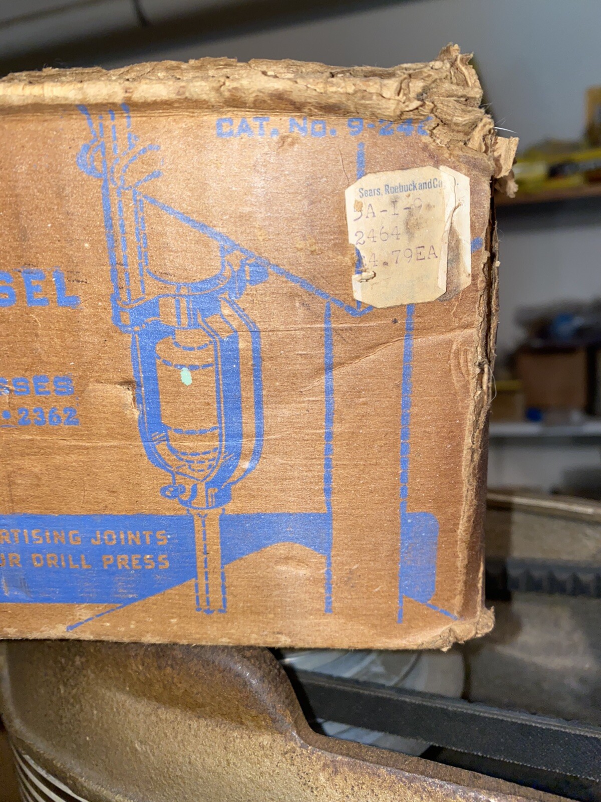 Craftsman Drill Press Mortise Tool Attachment In Original RARE Box! eBay