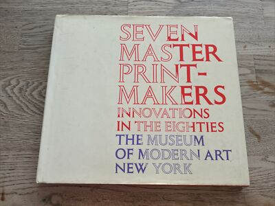Seven Master Prints by Riva Castleman (Hardcover, 1991) Dine, Hockney & Stella