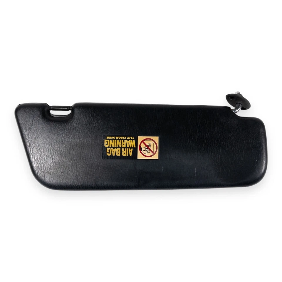 1997-2001 Hyundai Tiburon Driver Left Side Sun Visor Black - Image 2 of 4