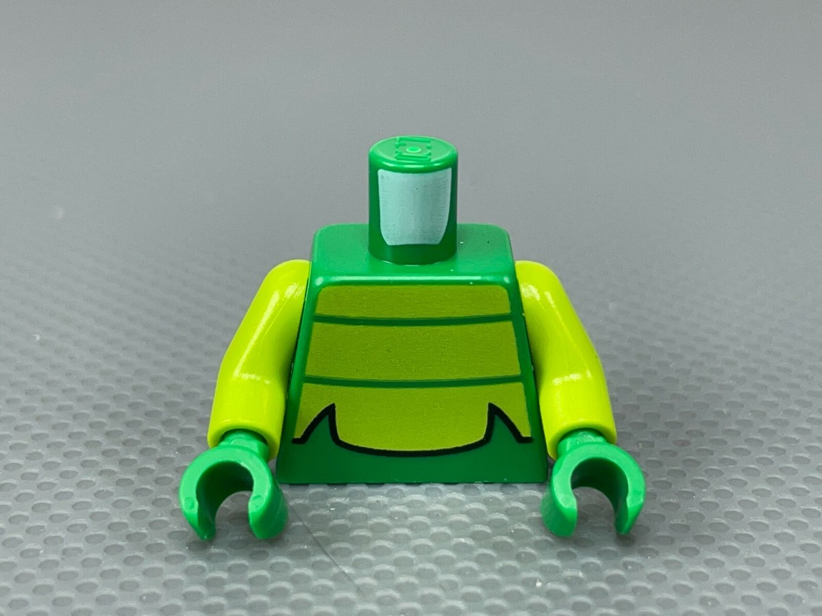 LEGO Green Minifig Torso Lime Chest Scorpion Minifigure Torso