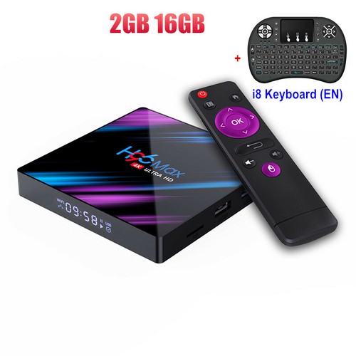 H96 Max RK3318 Android 9.0 Smart Set Top Box 4G 32G/64G 2.4G&5G Wifi 4K HDR Box - Picture 13 of 17