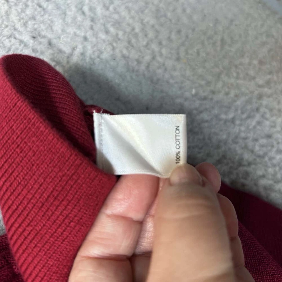 Suéter Roundtree & Yorke Para Hombres 3XLT Harringbone Rojo Cuello en V Chaleco Nuevo con Etiquetas Foto 4 de 4