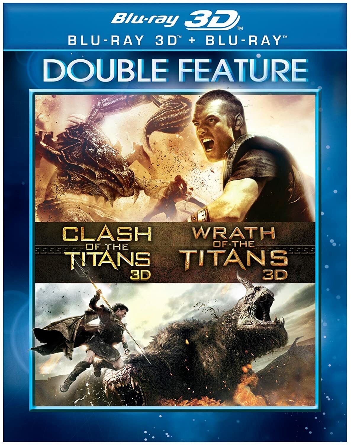 Clash of the Titans 3D Blu-ray (Blu-ray 3D + Blu-ray + DVD)