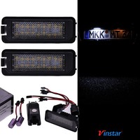 Vinstar LED Kennzeichenbeleuchtung FüR Seat Exeo Leon II 1P Leon III 5F SC 5F5
