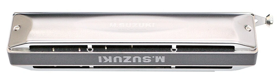 SUZUKI Sirius S-64C хроматическая губная гармоника 16 отверстий 64 звуки ключ C совершенно новый  - Изображение 2 из 4