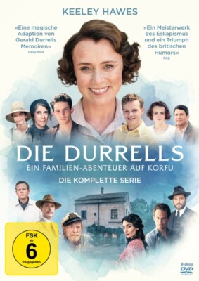 Hawes,Keeley/Parker,Milo/O'Connor,Josh/+ / Die Durrells-Die Komplette Serie