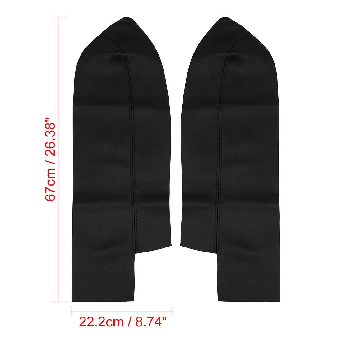 1 Pair Car Front Door Panels Armrest Cover Black for Honda CrV CRV 20072012 eBay