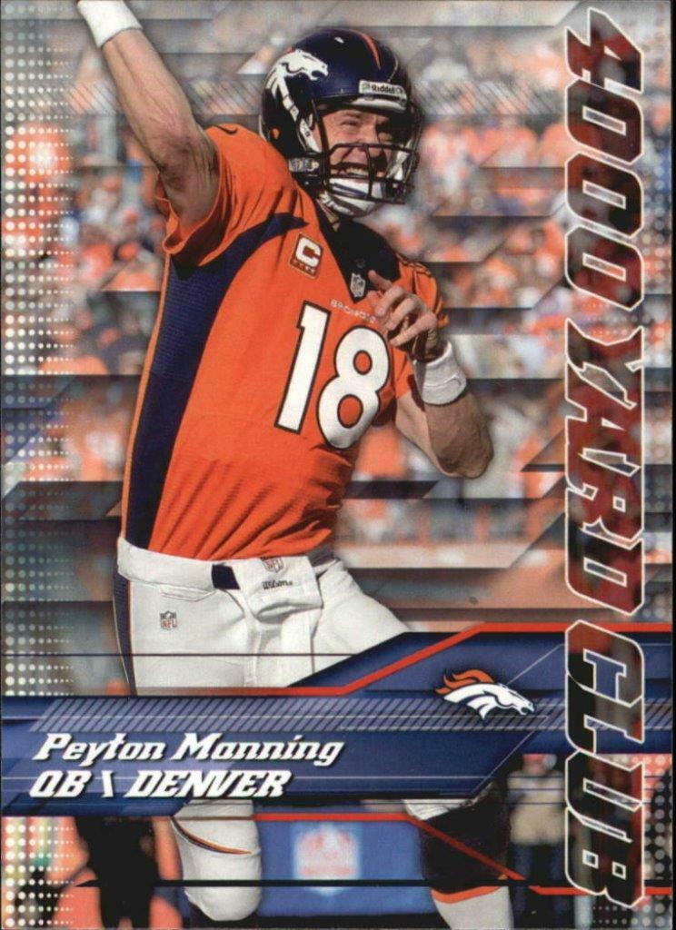 2014 Topps 4000 Yard Club #3 Peyton Manning Broncos