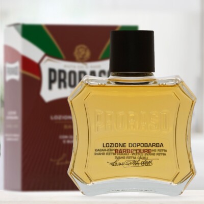 PRORASO (Green, Red, After Shave, Sandalwood, Eucalyptus, Lotion, 100ml)