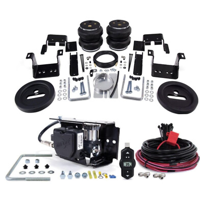 Air Lift 7500 Air Springs & WirelessONE EZ Compressor for 11-19 Silverado Sierra