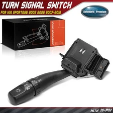 Turn Signal Switch with Fog Light for Kia Sportage 2005-2012 w/o Auto Headlight