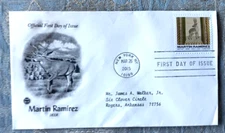 2015 ARTIST MARTIN RAMIREZ MEXICAN WHITE-TAILED DEER PCS CACHET FDC