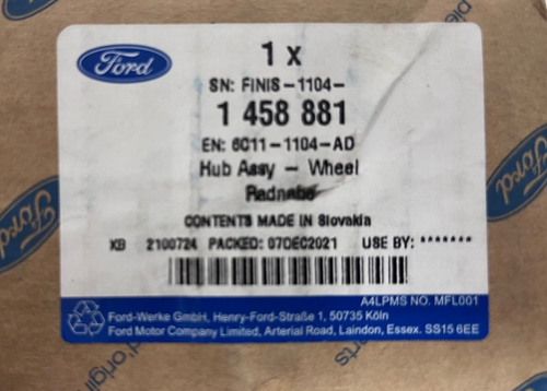 Genuine Ford Transit 2006-2014 Front Wheel Hub 1458881 - Picture 3 of 3