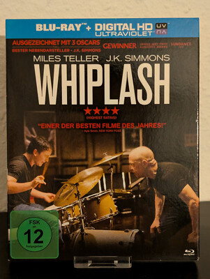 WHIPLASH (2014) - Blu-ray - Erstauflage im Pappschuber, neuwertig aus Sammlung
