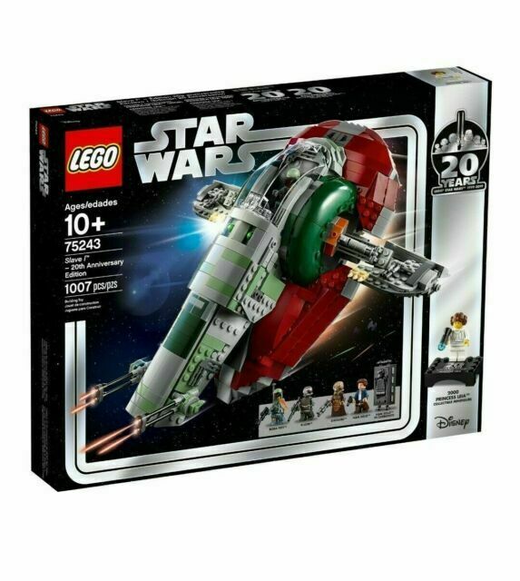Lego 75243 Star Wars: Slave I – 20th Anniversary Edition New - Retired Dec 2020