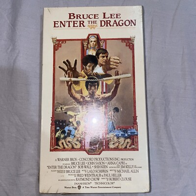Bruce Lee Enter The Dragon (1993, Warner, VHS) - BRAND NEW FACTORY SEALED