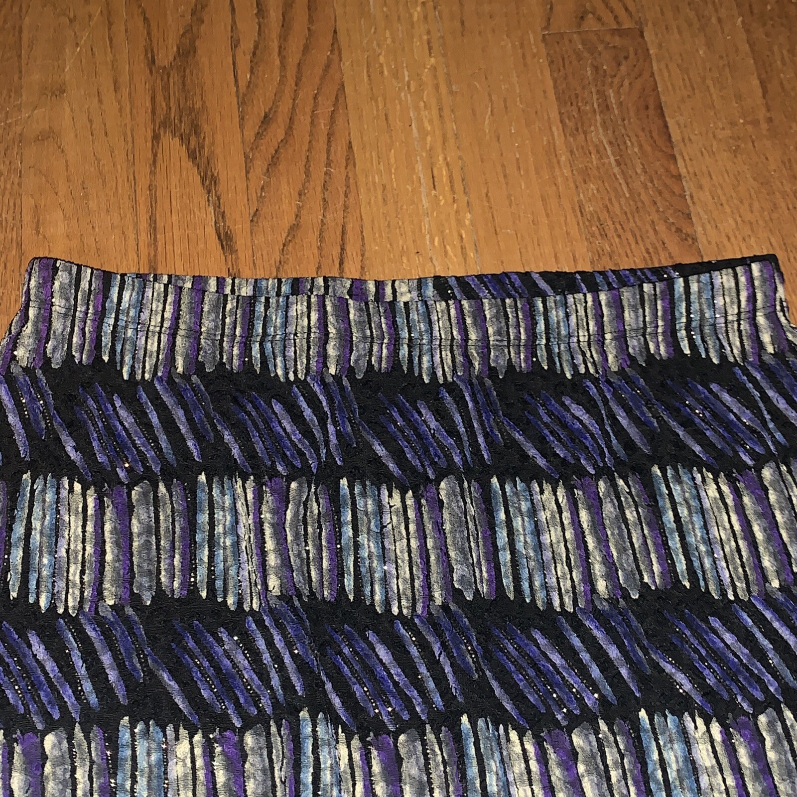 NOTATIONS Psychedelic Striped Rainbow Stripe Maxi… - image 4