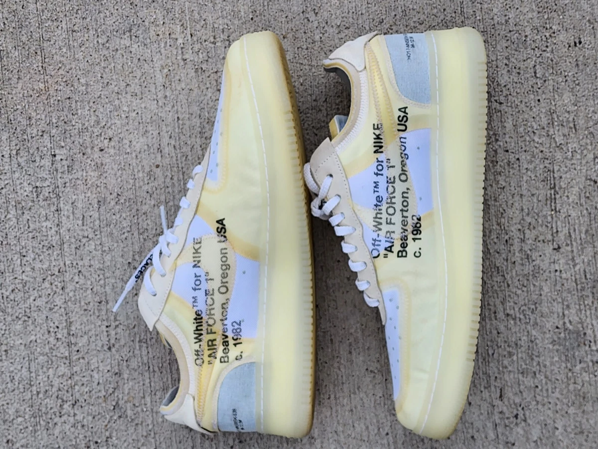 Off white air force 1 ebay sales
