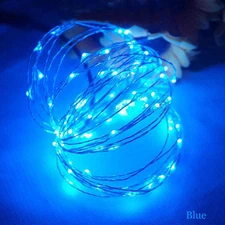 LED String Copper Wire Fairy Lights Battery USB 12V Xmas Party Fairy Decor Lamp