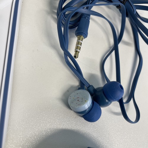 Donut kabelgebundene Kopfhörer blau mit Donut-förmigem Aufbewahrungsbehälter (offene Box/siehe Bild - Bild 4 von 21