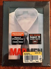MAD MEN SEASON TWO 2 LIMITED EDITION PACKAGING DVD BOX SET 2008 BRAND NEW