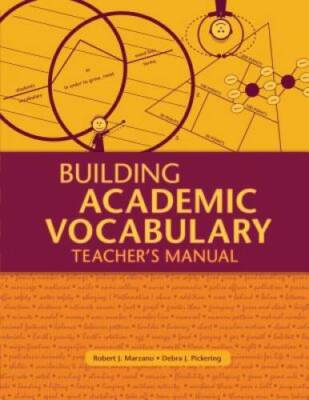 Building Academic Vocabulary: Teacher's Manual (Professional Development) - GOOD