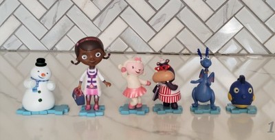 Disney Store Doc McStuffins Puzzel Piece Figure Play Set 6 Piece LOT
