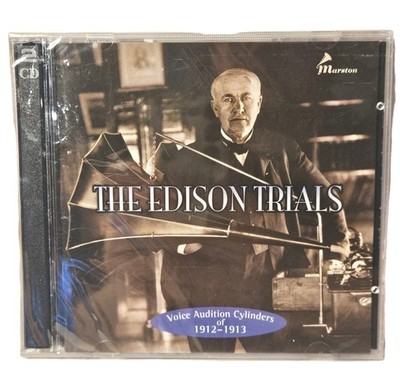 The Edison Trials Voice Audition Cylinders 1912 1913 2CD Marston Historic Audio