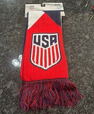 USA Soccer Team Scarf - Red Blue White