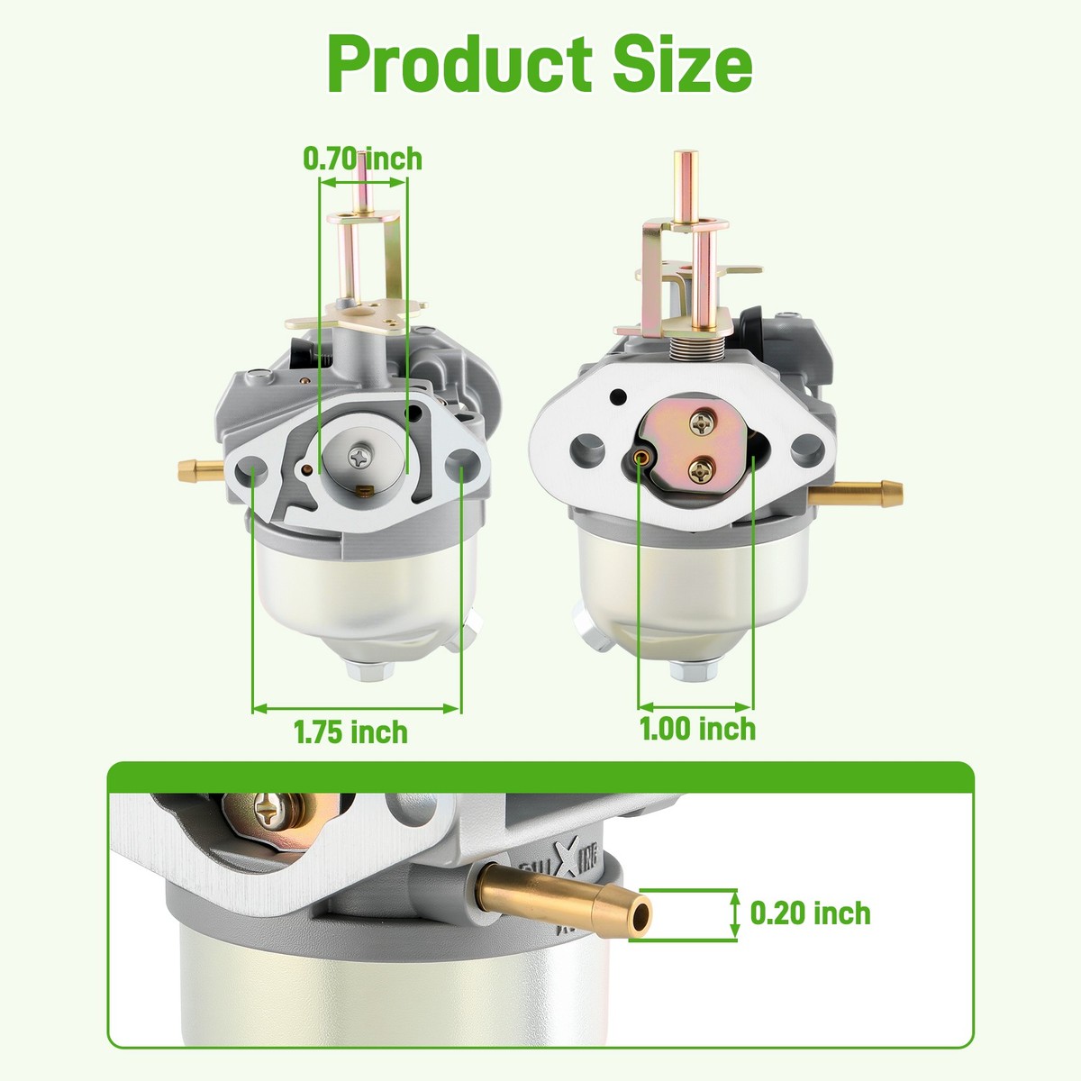 OEM RUIXING Carburetor for Subaru Robin EA190V EA175V EV190A