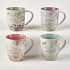 Christian Art Gifts Ceramic Coffee/Tea Mug Set for Women