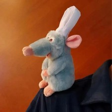 NEW Ratatouille Chef Remy Magnetic Shoulder Plush Toy Gift for Friends / Sisters