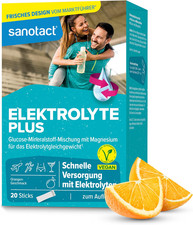 Elektrolyte Plus (20 Beutel) • Elektrolyt Pulver für Flüssigkeitshaushalt •