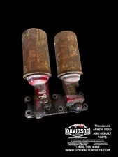 International 686 Dual Oil Filter Housing Antique Tractor International 686 Dual Oil Filter Housing Antique Tractor