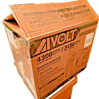 AIVOLT 4300W Gas Powered Portable Super Quiet Outdoor Inverter Generator