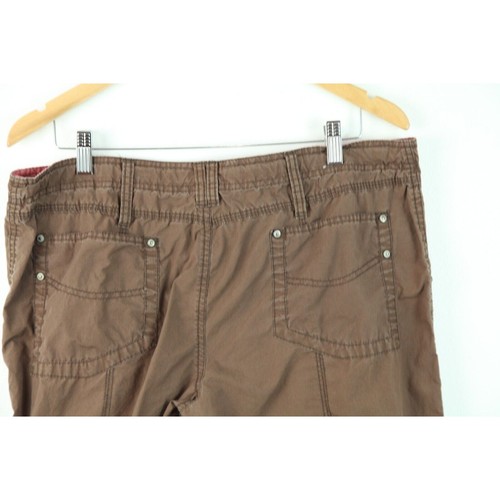 Vintage 17 L Cargo Pants Y2K Mid Rise Gorpcore Utility Brown Preppy Mossimo, $29 - Photo 9