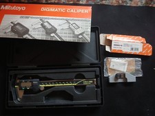 500-196-30 Japan Mitutoyo 150mm 6in Digital Digimatic Vernier Caliper Foot Lot