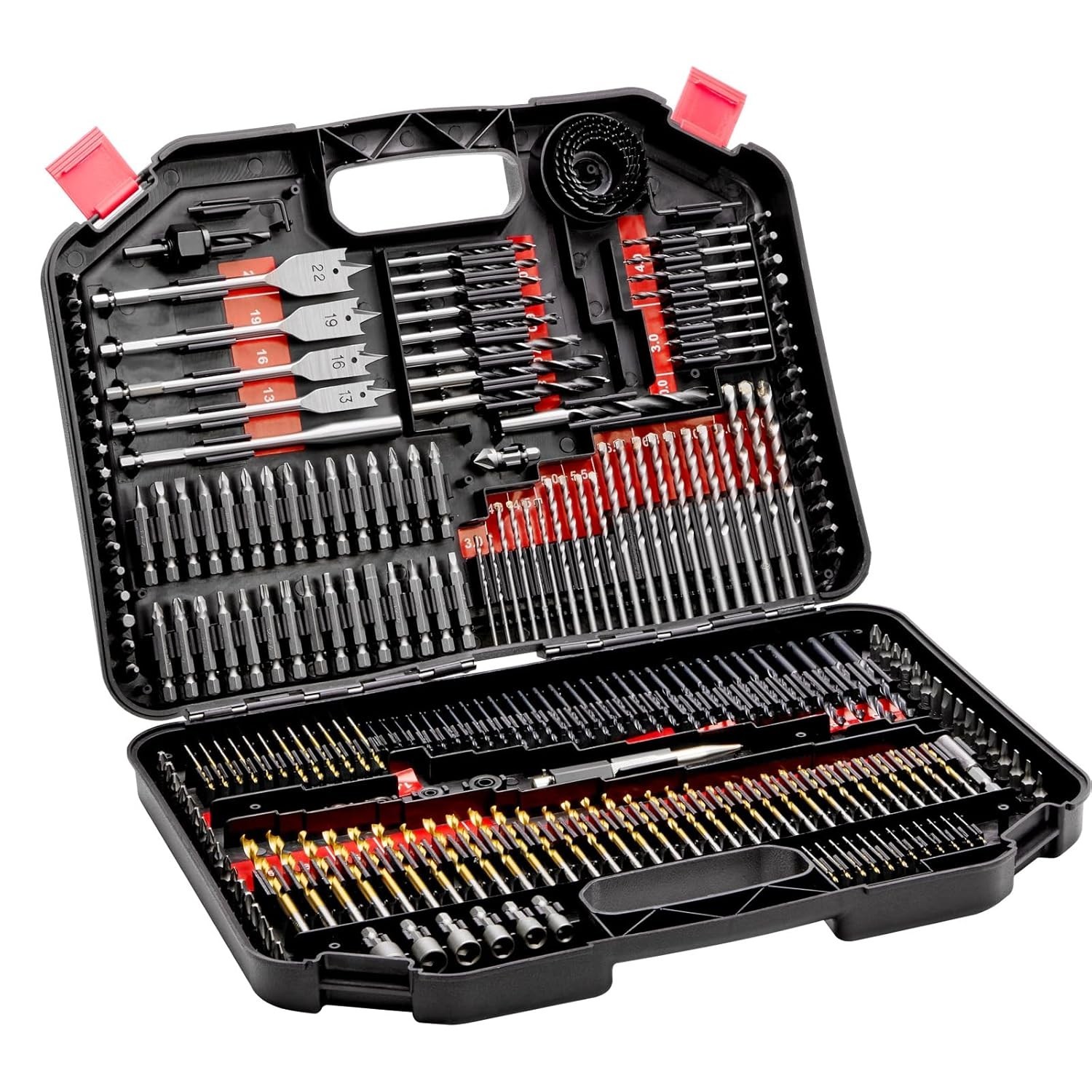 Puntas Para Taladro De Impacto Juego 246 PCS Destornillador Atornillador NEW US.