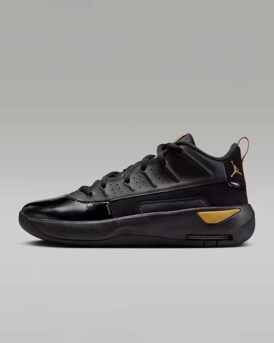 Jordan Max Aura 7 Shoes Black Metallic Gold Men's | Size 7 - 15 | eBay