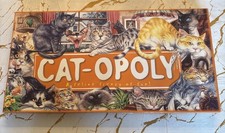 Cat-opoly A Feline Frenzy Of Fun! Board Dame Complete! Made In USA 2-6 Players