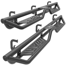 Double Cab Running Boards Side Steps Compatible for 2007-2018 Chevy Silverado