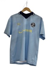 UMBRO x FREAK'S STORE T-shirt FREE Polyester BLU UM24SSFR-GS07 Short Sleeve Socc