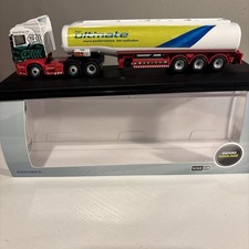 Oxford Diecast 1:76 Stobart Scania Unit With Code 3 Bp Tanker Trailer