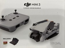 DJI Mini 3 Camera Drone Bundle damaged  unbound 