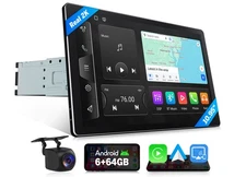 6+64 10.95" 2K 1DIN HeadUnit Wireless CarPlay Android Auto GPS 4G Heat Resistant