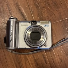 Canon PowerShot A610 5.0MP Digital Camera - Silver