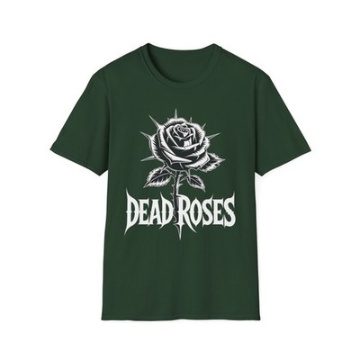 Dead Roses graphic T-Shirt | Gothic band style